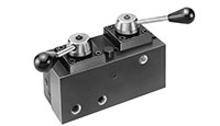 Product Image - “Twin” 4-way/3-position (tandem center) Manual Valve Product Image - “Twin” 4-way/3-position (tandem center) Manual Valve