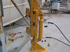 Customized lifting post with Cunningham CM Cylinder